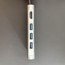 Adesso USB-C Multiport Hub – HDMI + 3 USB 3.0 Ports