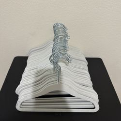 The Container Store Kids/Toddlers Velvet Non-Slip Clothes Hangers