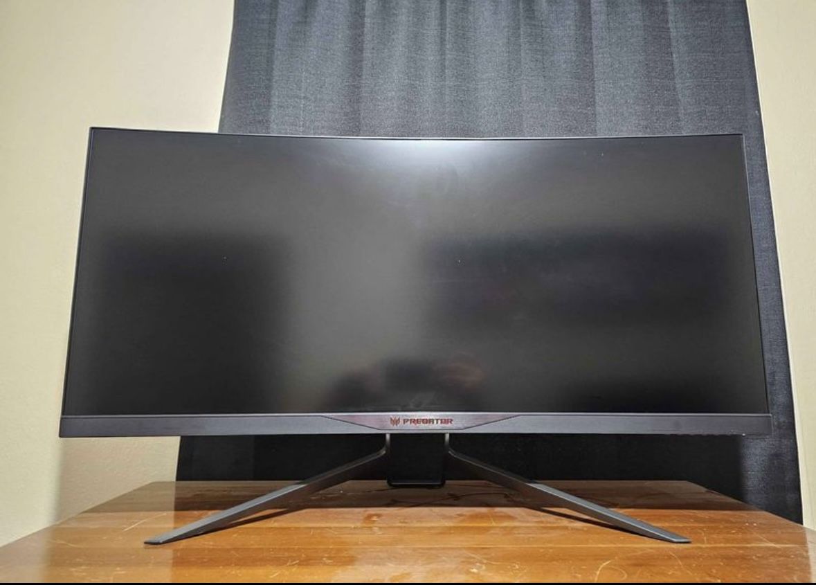 Acer Predator x34 QHD 34” ultra-wide curved monitor 4K for Sale in St ...