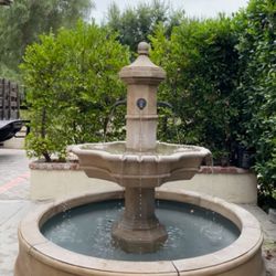 Beautiful Large Outdoor Garden Fountain 8x6