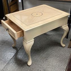 BERNHARDT Solid Wood Side End Table