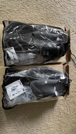 Mask Fin Snorkel Set with Adult Snorkeling Gear