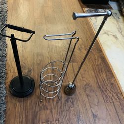 2 Pieces Metal Toilet Paper Stands 2 For $10 Each $5
