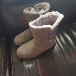 Gray Boots