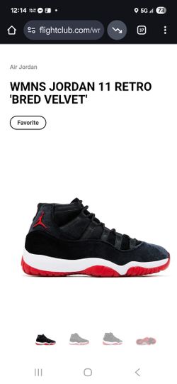 Jordan 11 Bred Velvet