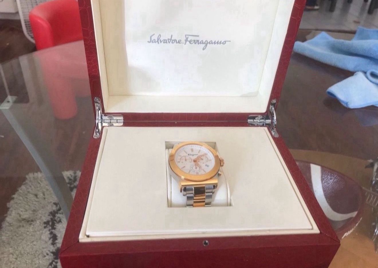 Salvatore Ferragamo FERRAGAMO 1898 Two-Tone Stainless Steel Watch