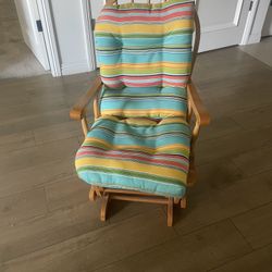 Solid wood, rocking chai