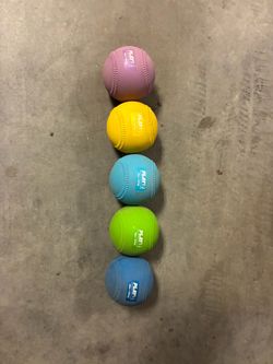 Plyo pitching weighted balls