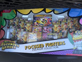 Pokémon Mega Evolution Ascended Heroes Focused Fighters Premium Collection