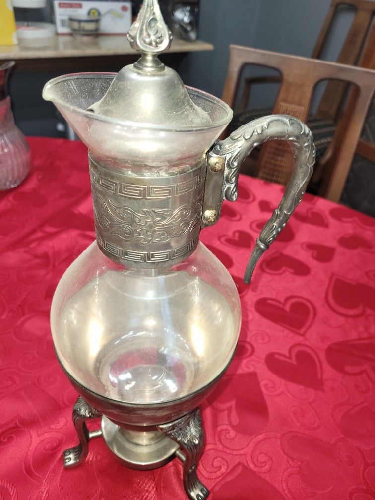 corning Silver Plated Wine And Spirits OR Cof fee Warmer