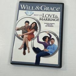 Will and Grace Best of Love and Marriage 2 Disc DVD Set