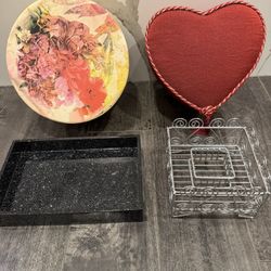 Decorative Boxes Etc $15 All!