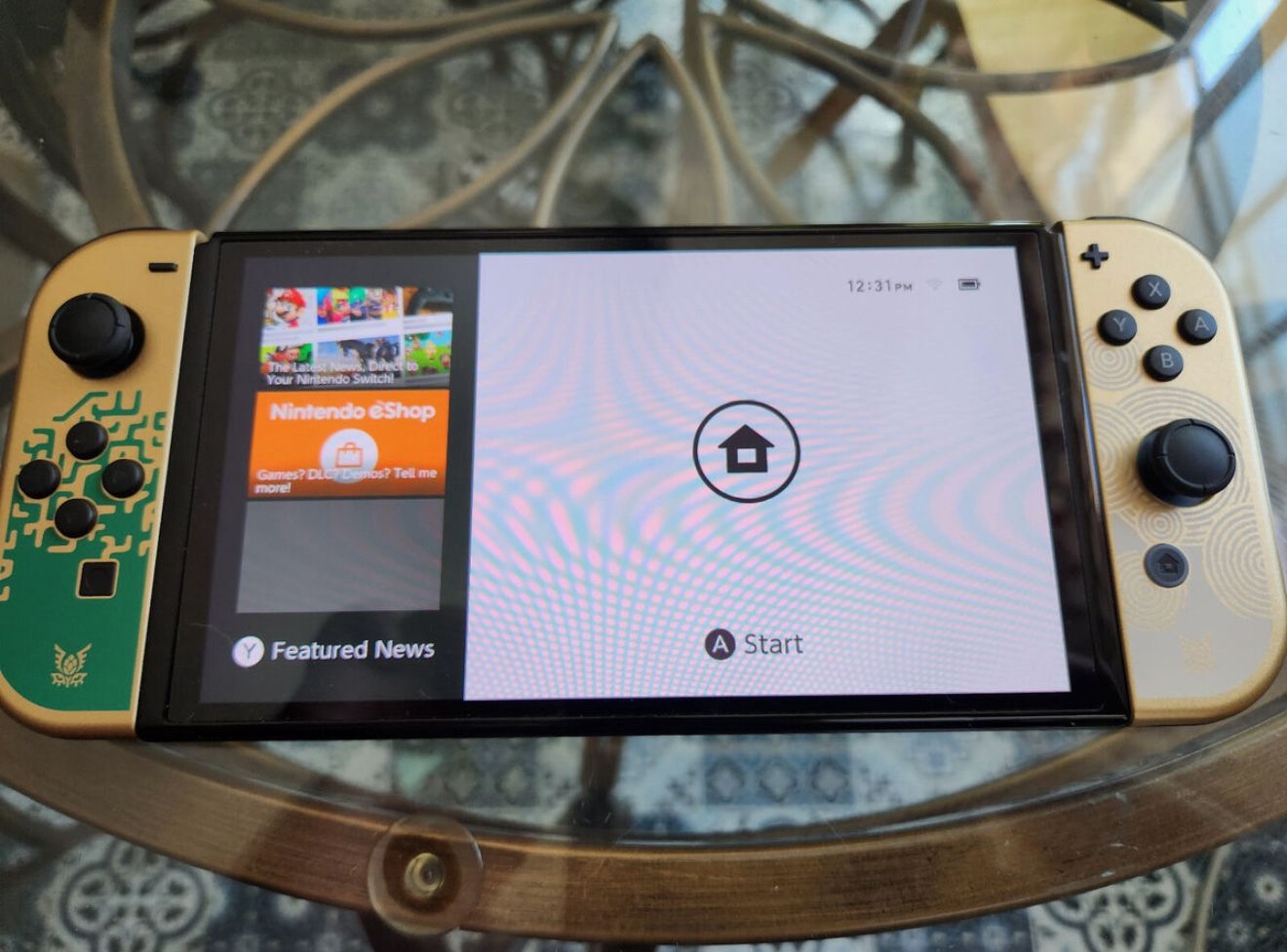 SWITCH OLED ZELDA