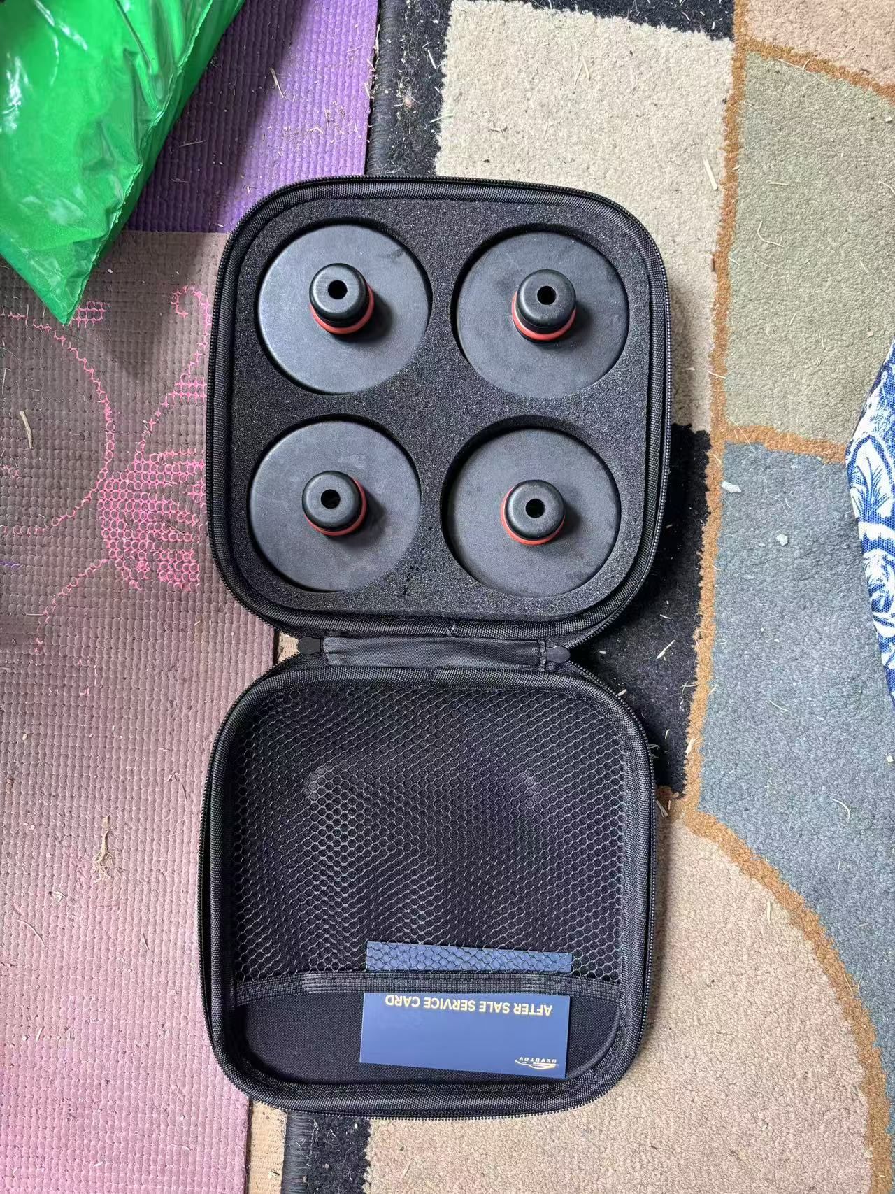 Lifting Jack Pad for Tesla Model 3/S/X/Y, 4 Pucks with Storage Case, Accessories for Tesla Vehicles 2013 to 2025