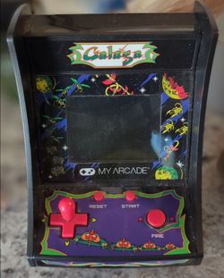 My Arcade GALAGA Micro Player DGUNL-3222 Mini Retro Arcade 6 inch Tested Working