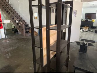 Black Shelving Unit, Home, Office, Dorm