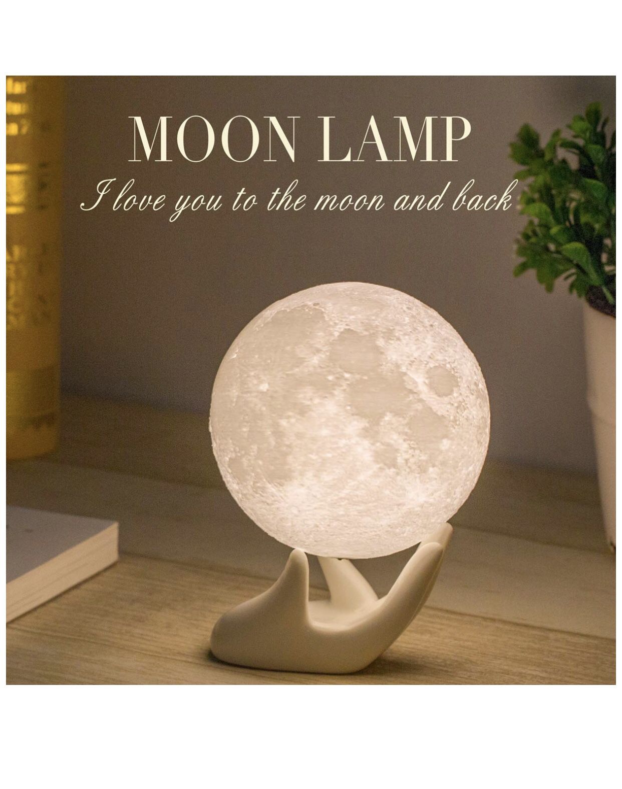 Brand new moon lamp