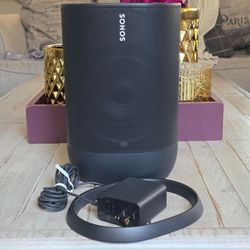 Sonos Move Smart Portable WiFi & Bluetooth Speaker - Good Condition w/few cosmetic details