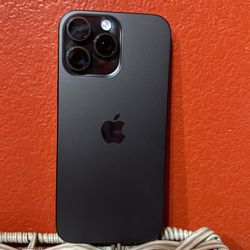 Unlock Black iPhone 16 Pro Max 256gb