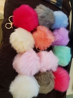 New keychain fur ball