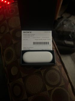 Sony True Wireless earbuds