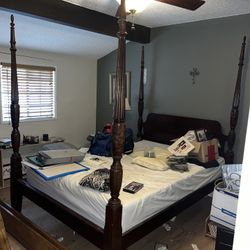 Four Post Queen Bed Frame