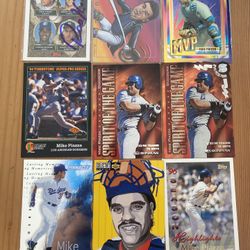 MIKE PIAZZA BASENALL CARD LOT