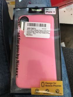Pink IPhone X Case