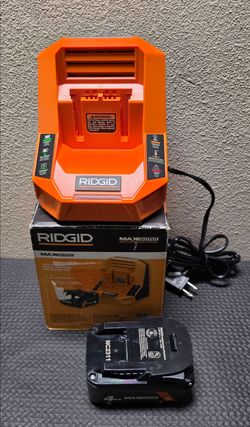 Ridgid battery and charger