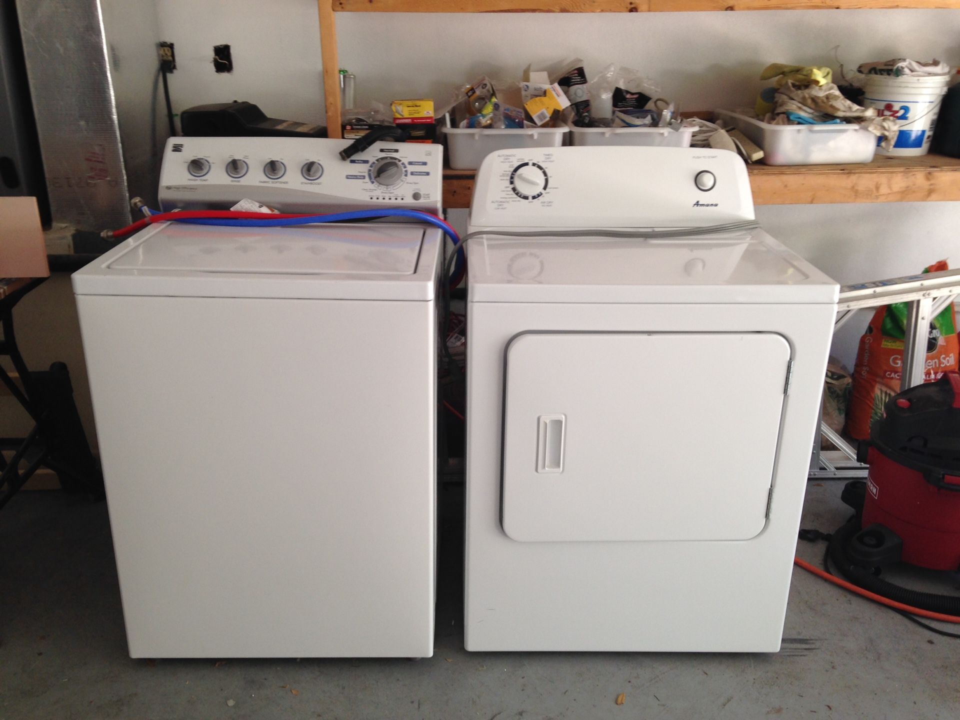 Washer Kenmore W10240534 Dryer Amana NED4600YQ1