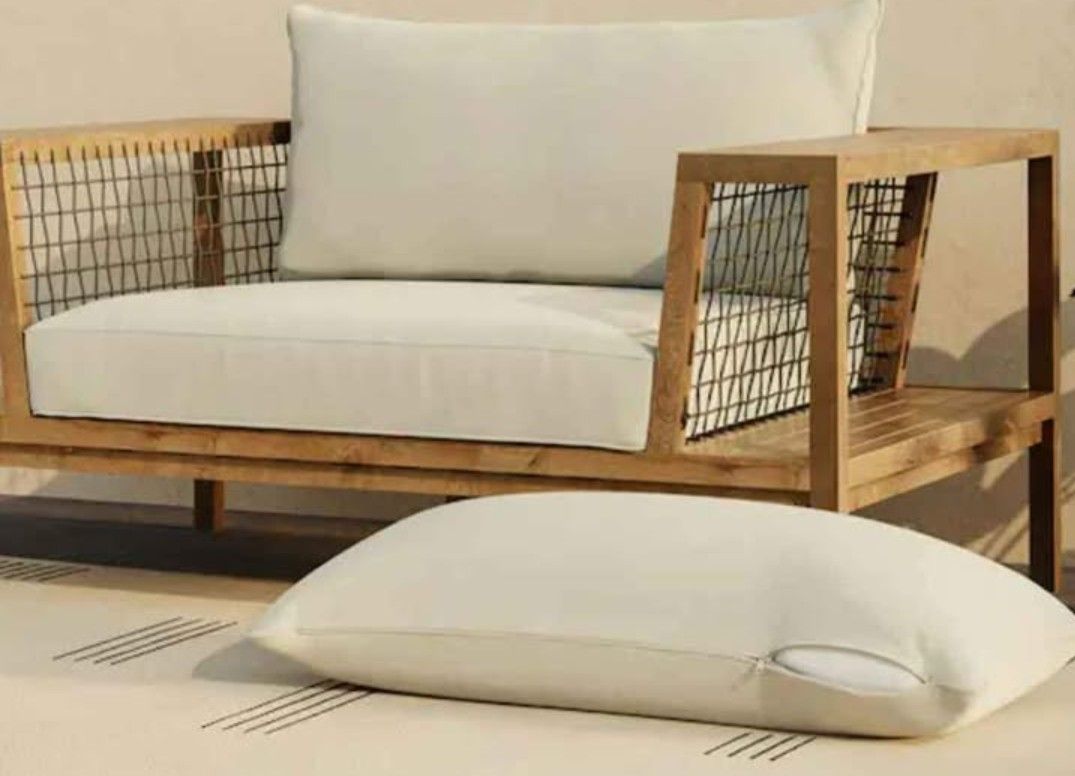 Article
Callais Dravite Ivory Sectional Cushion Cover Set and Chair Cushion set REPLACEMENT COVERS ONLY !