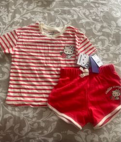 Hello Kitty Kids Two-Piece Set New with Tags