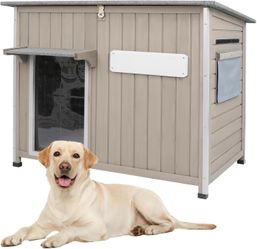 Dog House for Medium Dogs (43.3" L x 29.5" W x 33.5" H)