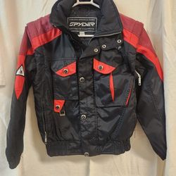 Boys Snow Winter Spyder Brand Jacket/Vest
