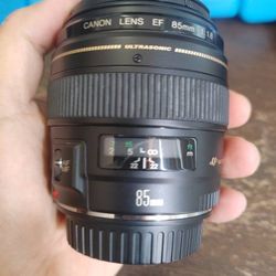 Canon 85mm 1.8 Dslr Camera Lens For Sale 
