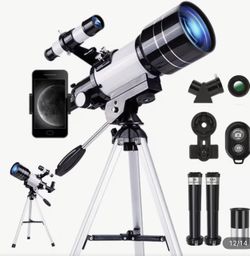 F30070M 70mm Aperture 300mm Astronomical Refractor Telescope-Tripod & Scope