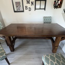 Kitchen Table And Chairs And Bench