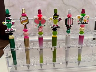 Pickleball Beaded Pens