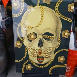 Skull Wall Art Work