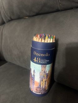 Finenolo 48 Colors Colored Pencil Set