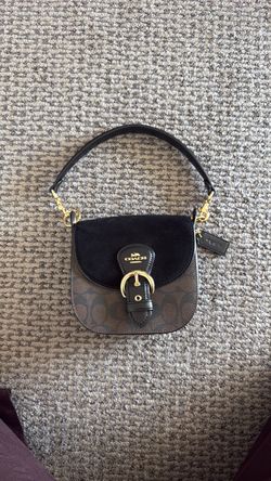 Coach KLEO SHOULDER BAG 17 IN SIGNATURE CANVAS