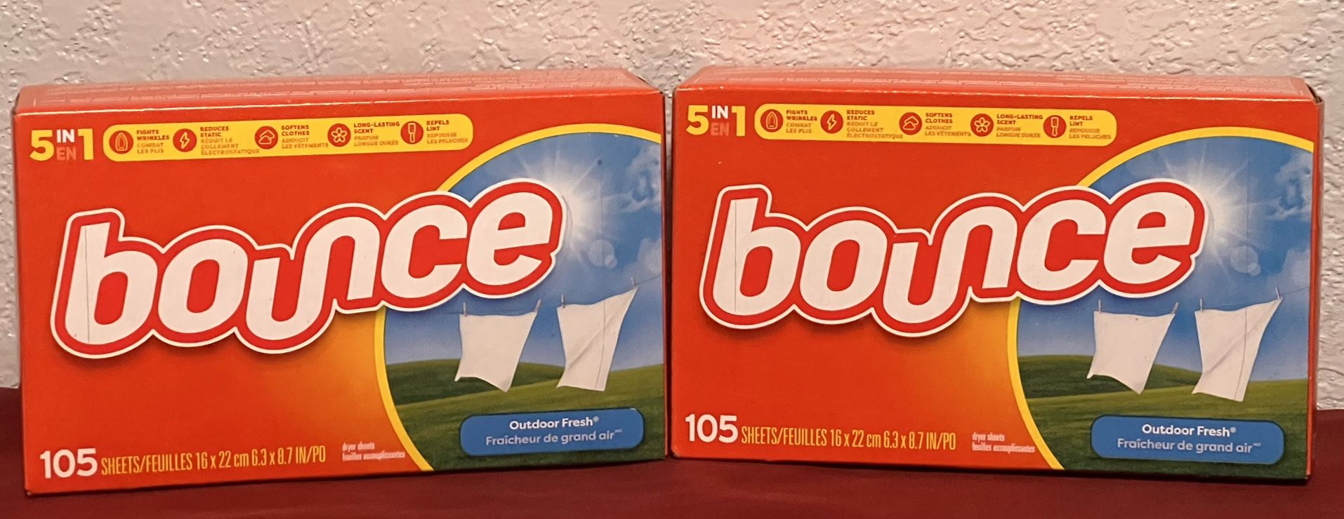 BOUNCE PARADISE BLOSSOM DRYER SHEETS