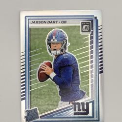 2025 Panini Donruss - Rated Rookie Jaxson Dart #273 Silver Prizm