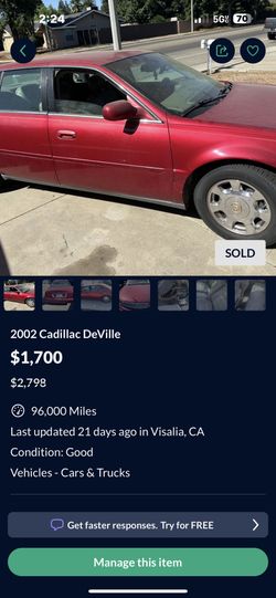 2002 Cadillac DeVille