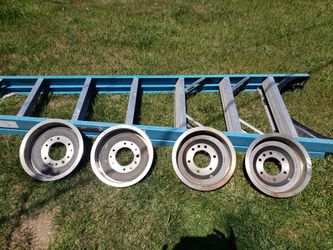 (4) Brand New 6 Lug Chevy Pickup Brake Drums