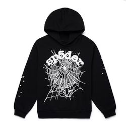 Sp5der OG Web Hoodie (Black)