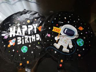 Space balloons space party decorations
