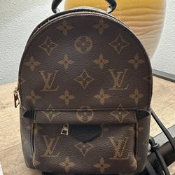 Authentic Louis Vuitton Backpack Mini Palm Spring