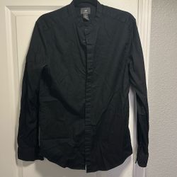 H&M Black Men’s Dress Shirt