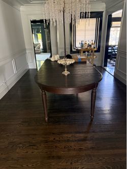 Restoration hardware dining table